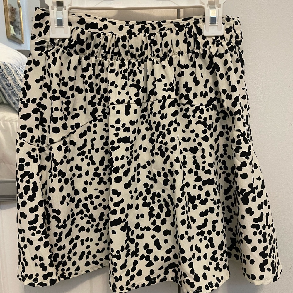 Alter’d State Dalmatian print skirt size S